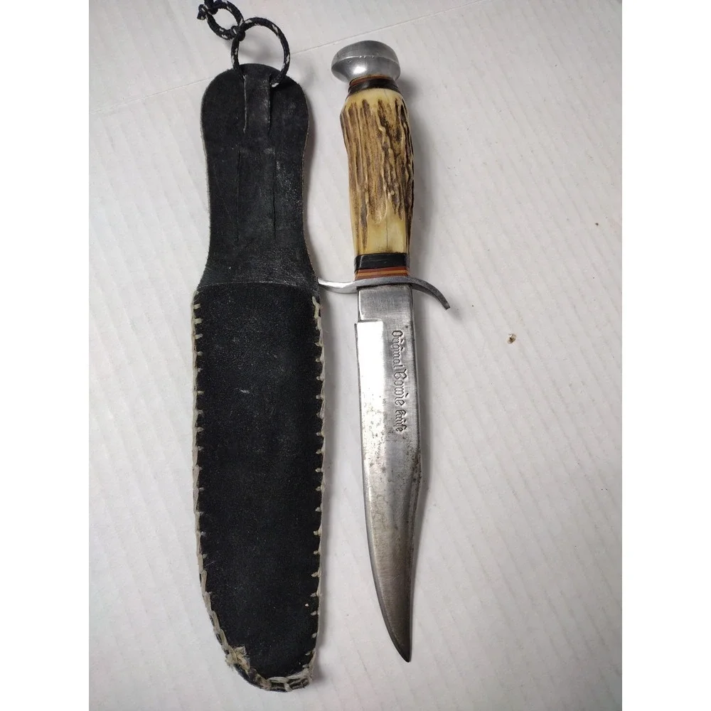 Vtg Original Bowie Knife Sabre Monarch # 152-6